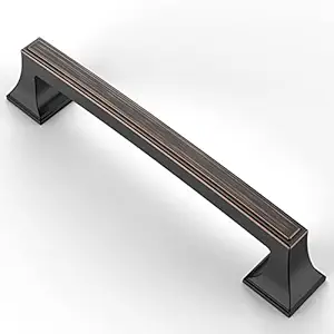 Asidrama 30 Pack 5 Inch(128mm) Oil Rubbed Bronze Kitchen Cabinet Handles, Cabinet Pulls Kitchen Cabinet Hardware Cupboard Handles Drawer Pulls Dresser Handles