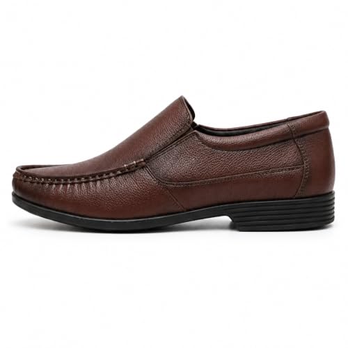 Image of Centrino Formals for Men | Formal Shoes for Men Stylish |mens formal shoes|office shoes for man|Formal Oxford Shoes for Office|Meetings|Daily|Comfort|Fashion|Stylish|Outdoor|Occasions|Lightweight Cushioned Sole|Slip On Professional Work| Wedding,Party & Casual Footwear (9630)
