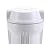 Hydronix HF2-10WHWH14, 10" White Housing with White Flat Cap For RO & Filtration Systems, 1/4" Ports
