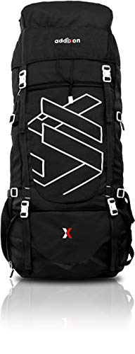 addixon 80L Travel Backpack for Outdoor Sport Camp Hiking Trekking Bag Camping Rucksack 1 Year Warranty