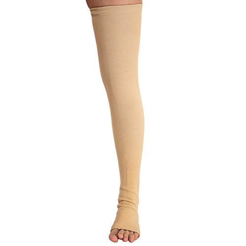 Image of Medical Cotton Compression knee Stockings for Varicose Veins Knee Length for Men and Women