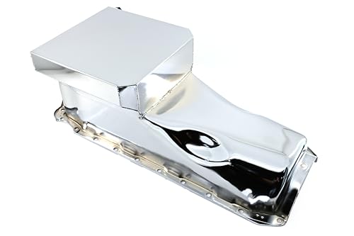 Image of CFR Performance Racing Oil Pan Fits 1965-90 Chevy BB 396-454 - Chrome