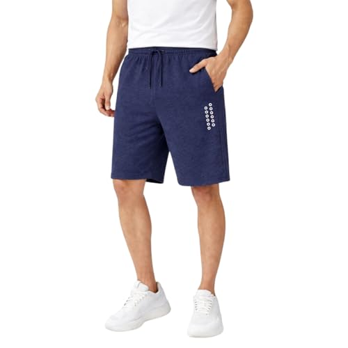 Image of KART BLACK Plus Sizes Men's Cotton Knee Length Shorts(M,L,XL,XXL,3XL,4XL,5XL Shorts) | Casual and Night Wear Mens Shorts