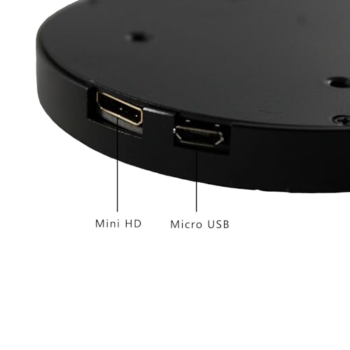 Image of VSDISPLAY 2.8 Inch Round LCD Display Screen 480x480 IPS for PC Computer Case Building CPU /GPU Temperature Sensor Panel DIY Accessories