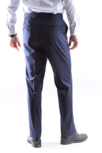 Caravelli Men's Single Breasted 2 Button Extra Fine Slim Fit Dress Suit4