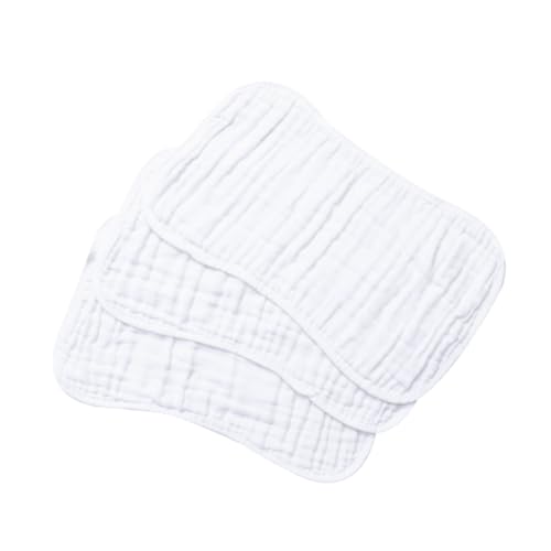 UPKOCH 3pcs Burp Cloths for Infants Absorbent Burping Towels Shoulder Pad Milk Spitting Cushion Soft Gauze Suitable for Babies and Newborns