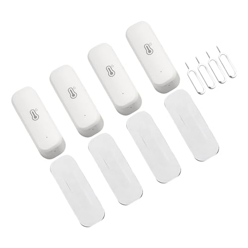 For Zigbee Temperature Humidity Detector 4PCS Indoor Wireless Hygrometer And Thermometer With Real-Time Monitoring Smart App Control