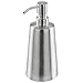 Produktbild bremermann Bad-Serie Piazza - Seifenspender, 350 ml Fassungsvermögen - nachfüllbarer Flüssigseifenspender ideal für Bad und Küche, Soap Dispenser aus Edelstahl matt