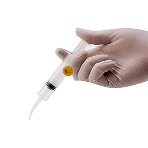 Image of Sage Square 12 ml Hand Feeding Syringe with Curve Tip | Feeding Needle and Syringe Kit | Precise Feeding Made Simple,Curve Tip Syringe for Birds, Hamsters, Puppies, Kittens, and More