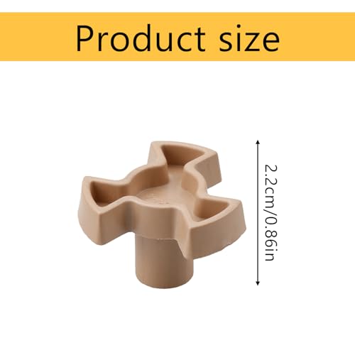 Tabanzhe Microwave Turntable Coupler Roller 2PCS Replacement Microwave Oven Guide Support Tray Shaft Microwave Repairing Parts