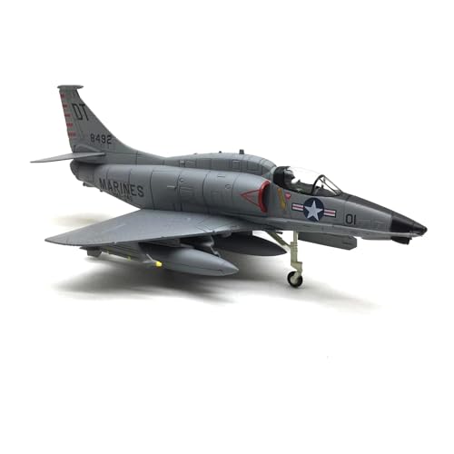 Modelo de avión A4 aleación duradera escala 1:100 con base estable 2