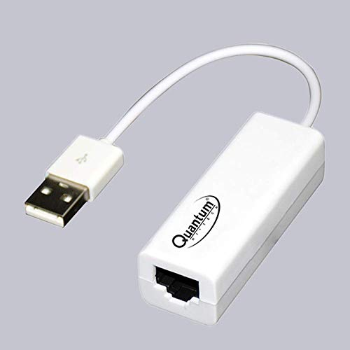 Quantum QHM8106 USB to RJ45 LAN Adapter (White) Amazon.in