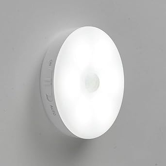 WellHise L02 2 Renkli Usb Şarjlı Mıknatıslı Hareket Sensörlü Gece Lambası, Koridor, Dolap İçi Aydınlatma Lambası [Enerji Sınıfı A]
