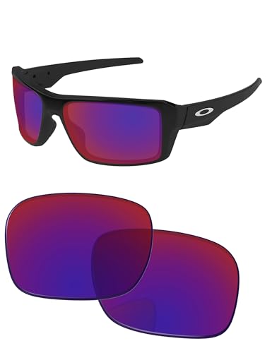 Image of Replacement Lenses for Oakley Double Edge OO9380 66mm Sunglass - Precision Fit, UV Block & Impact Resistant
