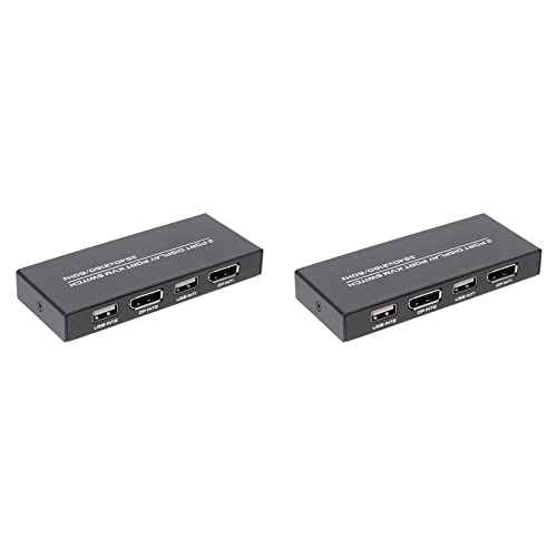 Commutateur DisplayPort KVM 2 ports pour partager écran 4K et périphériques USB