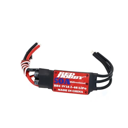 ESC bidirectionnel blheli-s 50A propulsion bateau RC hélice sous-marine 2-4S