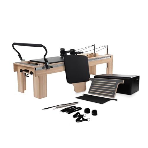 Balanced Body Clinical Pilates Reformer with 39-Inch Infinity Footbar Pilates Exercise Equipment Workout Equipment for Home or Studio