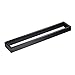 Hoooh Matte Black Hand Towel Holder for Bathroom, 15-3/4 Inch Stainless Steel Kitchen Towel Bar Wall Mounted, D110L40-BK