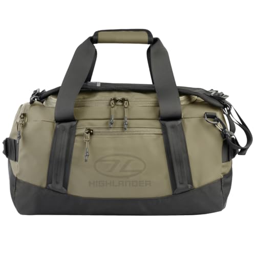 Highlander Hauler Duffel Ranger - Borsa Sportiva, 30 Litri, Colore: Verde