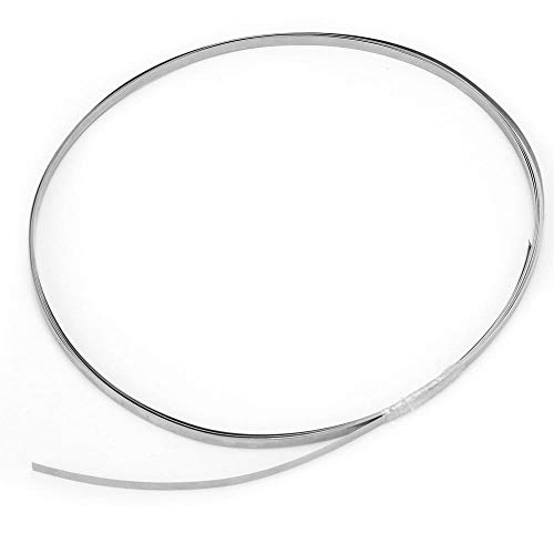 Jadpes Nickel Strip,10g 99.9% High Purity Nickel Tape Strip Laboratory Material 0.2mm Thickness * 3mm Width