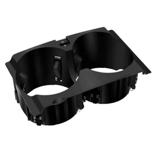 Porte-gobelets Mercedes Classe E W212 console avant en ABS noir premium durable