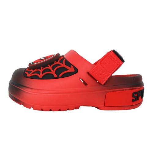 Image of Marvel Spiderman Clogs for Kids, Waterproof Slip On Toddler Clogs