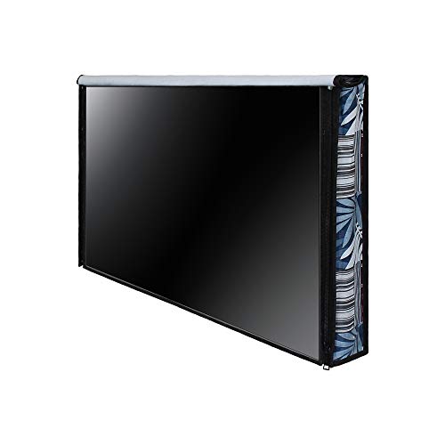 Image of DREAM CARE Double Use - Transparent & Printed Flap - 32 Inches LED TV Cover, Waterproof LED TV Cover for (LG, Samsung, Vu, Mi, Realme, TCL, Croma), SA25