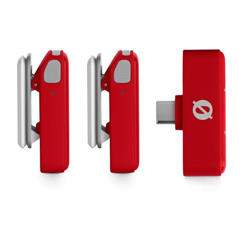 Rode Wireless Micro USB-C sistema de micrófono inalámbrico smartphone móvil rojo Keepdrum 2