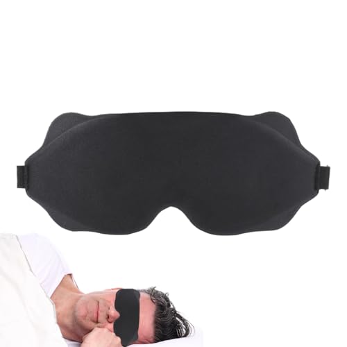 Antifaz para dormir | Venda con los ojos para un sueño reparador | Gafas de dormir transpirables para relajarse por la noche en casa, viajes y siestas cortas