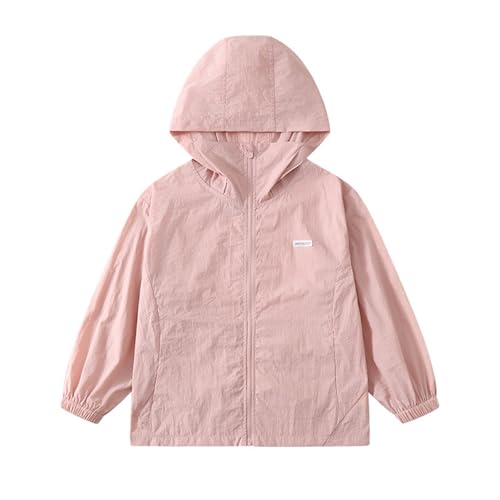 Kids Full Zip Hoodie Outerwear Loose Long Sleeve Casual Outdoor Sports Jacket with Pockets for Boys Girls 3-15 Years