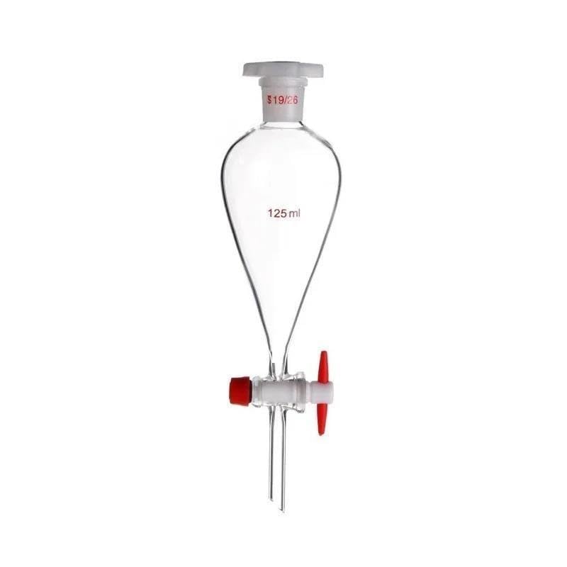 Embudo de separación con pistón de PTFE