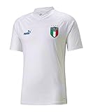 PUMA FIGC Italien Prematch Trikot Away 2022/2023 Herren weiß/blau, S