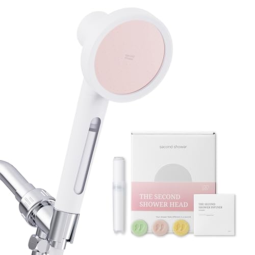 SecondShower Filtered Shower Hand for Hard Water | Clinically Proven