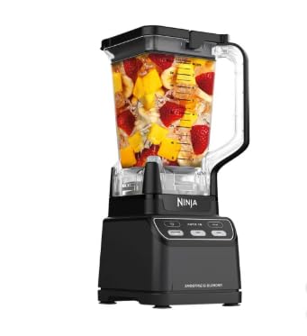 Ninja's SMOOTHIEiQ Blender with 1400 Peak Watts, 72-oz. Pitcher, and Auto-iQ