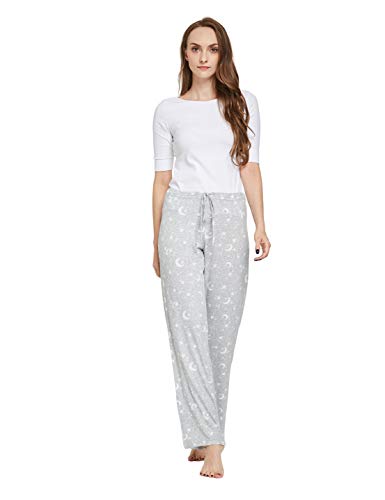 Image of CYZ Womens Casual Stretch Cotton Pajama Pants Simple Lounge Pants