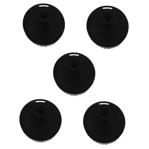 Lot de 5 brosses nettoyantes visage en silicone et gel Packove