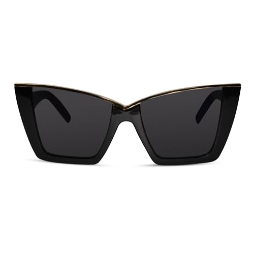 Image of ELINE Designer Cateye Sunglasses for Women 100% UV Protected