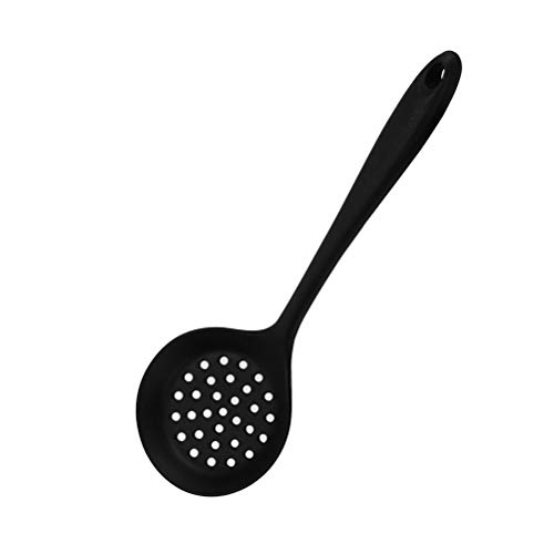 Colher de Silicone Escumadeira Bestonzon para Cozinhar Cozinha Utensil Colher Fenda Antiaderente par