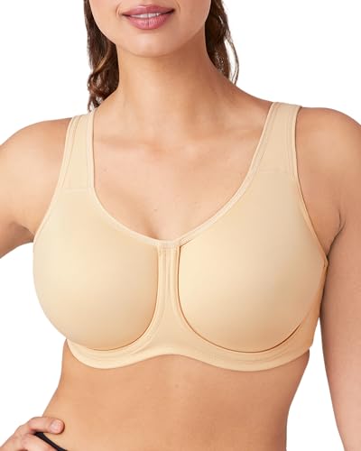 Wacoal Women's Simone Sport Unlined Full Coverage Underwire Sports Bra, 855170