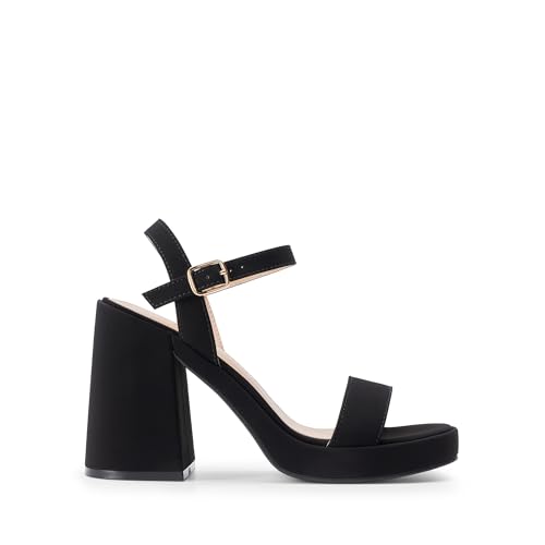 Image of DREAM PAIRS Heels for Women Block Chunky Platform Sandal