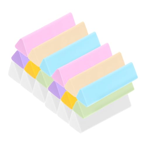 NAMOARLY Triangular Erasers Set 18pcs Hb Erasers Safe for Students Artists Decorative Functional Stationery Japanese School Supplies