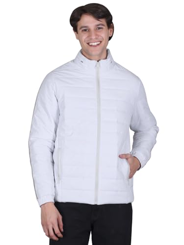 Image of RARE TIMES Men Puffer Jacket | Padded Jacket | Quilted Jacket | Trendy Winter Full Sleeve with Zipper Pocket Jacket (Pack of 1)