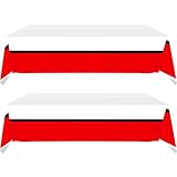 Hzleyw 2Pcs Cartoon Animation Birthday Party Tablecloths, Video Games Table Cover Party Supplies Decorations (70.8in x 42.5in)