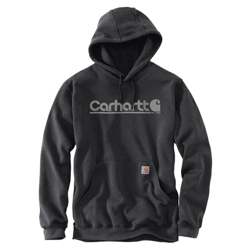 Sweatshirt Carhartt Rain Defender loose fit en taille small couleur carbone pour homme