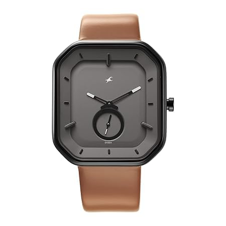 Montre After Dark NT3272NL02 pour homme : fini les retards avec ce cadran gris