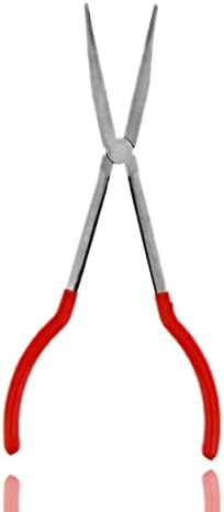 ABN Long Reach 11in 45-Degree Bent Nose Pliers for Hard-to-Reach Narrow Spaces and Limited Clearance Areas