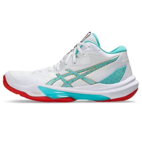 Asics Women's Sky Elite FlyteFoam Mid Top 3 Volleyball Shoes