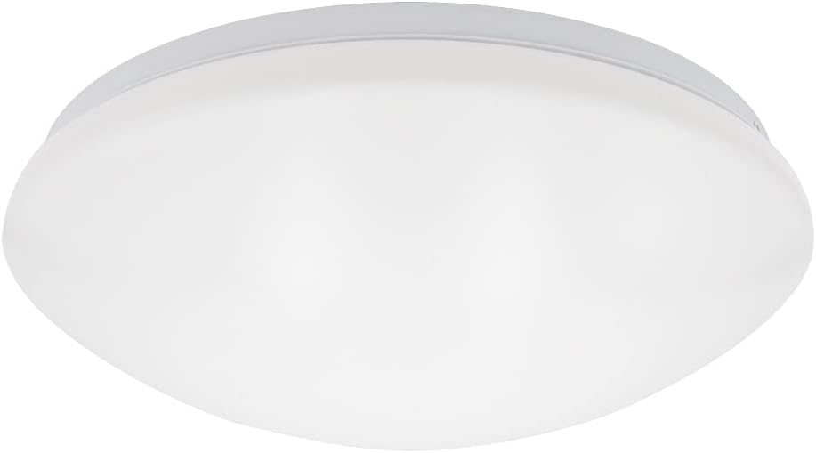 14 in. LED Flush Mount Ceiling Mushroom Light Fixture - Indoor Dimmable Dome Light, 3000K Warm White, 1600 Lumens, Ideal for Bedroom, Kitchen, and Entryway