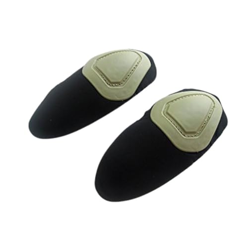 DLP Tactical Elbow Pads for Gen 2 Gen 3 Combat Shirt &ndash; Lightweight Neoprene Insert with Rigid Polymer Cap &ndash; Fits Crye Precision Haley Strategic Emerson Platatac and Similar Combat Shirts (Tan)