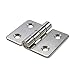 304 Stainless Steel Shaped 2-inch Industrial Small Hinge Flat Open Folding Cabinet Door Hinge 48x36x2 1Pcs(CL077-1A)